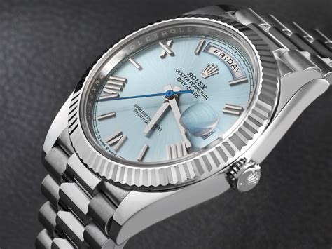 Rolex watch fluted bezel